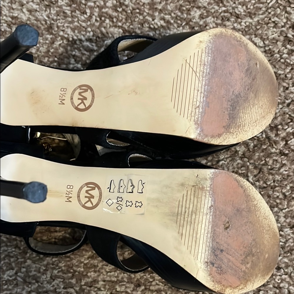 Michael Kors Black Heels - Picture 10 of 12